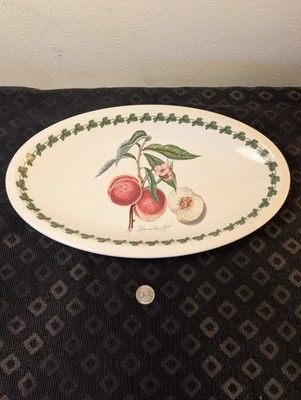 VINTAGE Pomona Grimwoods Peach Large Oblong Serving Dish/ Portmeirion