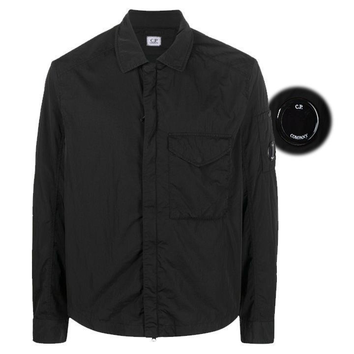 CP Company Lens Patch Zip-Up Shirt Jacket 152169511