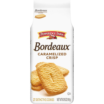 Pepperidge Farm Bordeaux Caramelized Crisp Cookies 6.75 Bag 6.75 Oz