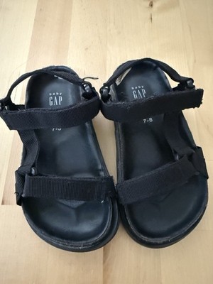 Baby Gap Sandals 7/8 Black. G10