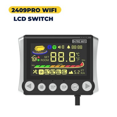 Sunster Heater Switch S-A2409PRO WIFI Bluetooth LCD Switch 12V 24V