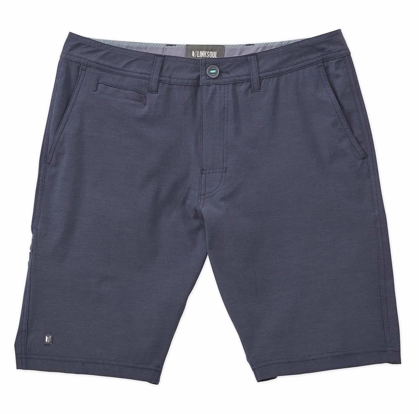 Linksoul BOARDWALKER Chino Short 10" inseam - LS6200 - Navy - 30