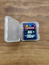 Transcend 32GB, Class 10 45MB/s - SDHC Card - Retail - TS32GSDHC10