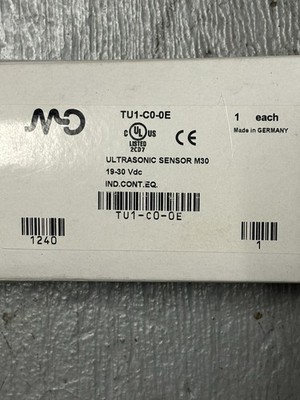 MICRO DETECTORS TU1-C0-0E ULTRASONIC SENSOR M30 19-30vdc Brand New In Box
