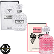Sparkle & Elegance Women's Perfume Bundle Eau de Toilette 2x100ml FREE DELIVERY!