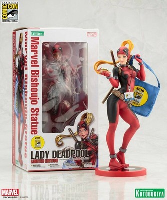 Kotobukiya Lady Deadpool Bishoujo Statue SDCC 2016 LE Marvel Wanda Wilson