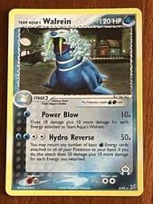 Team Aqua's Walrein 6/95 Ex Team Magma vs Holo Holo Swirl Pokemon TCG on eBay