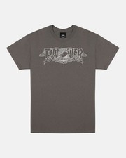 Thrasher Magazine x Anti Hero Mag Banner Tee Shirt - Charcoal