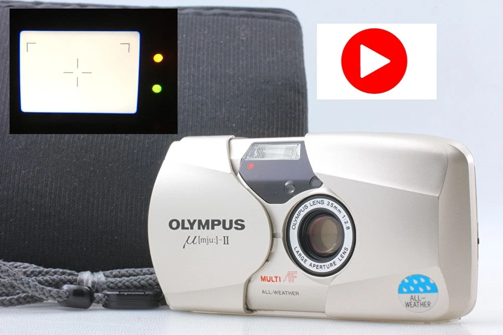 Olympus µ[mju:]-II Film Cameras | eBay