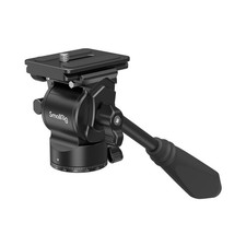 SmallRig CH10 Tripod Fluid Head, Pan Tilt Head with Quick Release Plate for A...