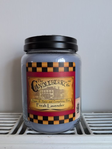 Very Rare Treasure From CANDLEBERRY Candle-Large "FRESH LAVENDER" - LAST ONE!!