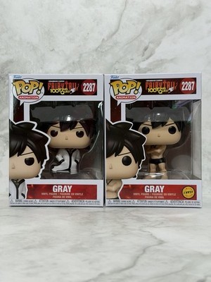 Funko Pop! Fairy Tail Gray Chase Bundle #2287 Barcoded with Protector