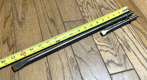 Snap On Tools EXTRA LONG 18” 7” Air Hammer Bit Set Flat Cold Chisel Punch Lot