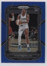2023 Panini Prizm WNBA Blue Prizm 66/175 Diamond Miller #134 1hc0