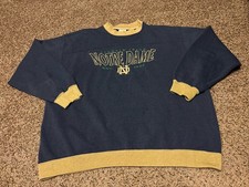 Vintage Notre Dame Fighting Irish Nutmeg Mills Crewneck Sweatshirt XL