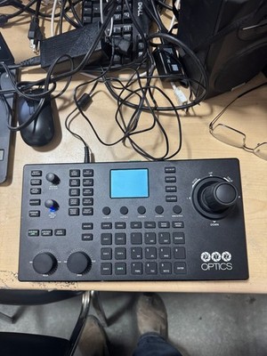PTZOptics SuperJoy IP and Serial PTZ Camera Joystick Controller with power suppl