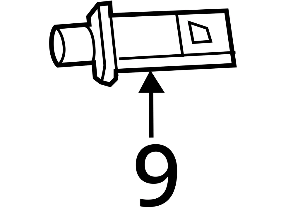 Medidor de flujo de aire másico Ford Edge 2007-2014 Maf WBSO7 Foto 4 de 4