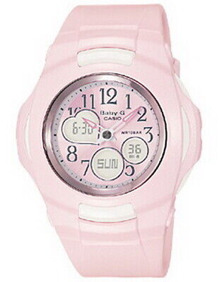 Casio Baby-G Heart Dial Dual Times Ladies Watch BG-90-4B | eBay