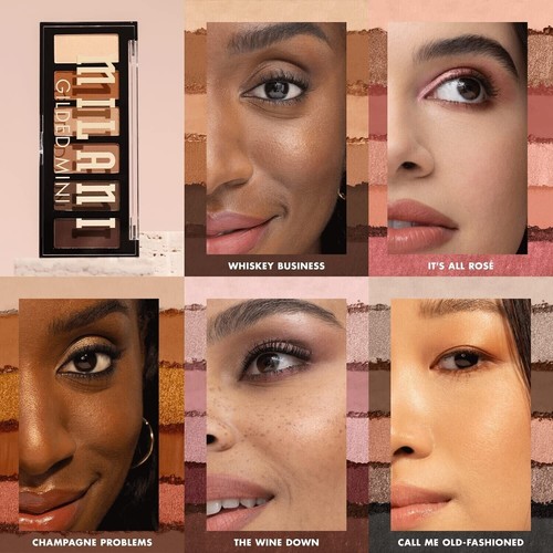 Milani Gilded Mini Eyeshadow Palette Matte Shimmer Hues-Champagne Problems ⭐2X⭐ - Picture 2 of 4