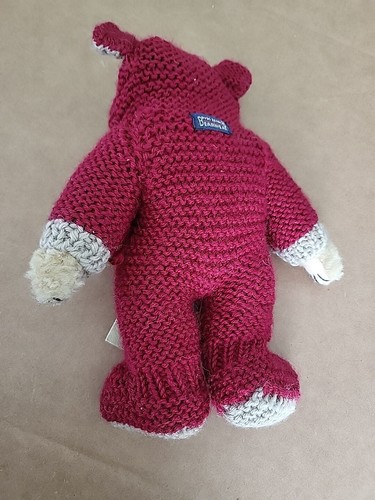 Boyds Bears KARLA MULBEARY #915500 Plush 8” 🐻/RD Knitted Jammie Suit With Tag - Picture 5 of 5