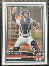 2023 Panini USA Stars & Stripes Rookie Macon Winslow #19