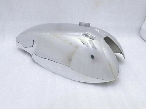 NORTON MANX LYTA WIDELINE FEATHERBED DOMINATOR ALLOY FUEL TANK POLISHED