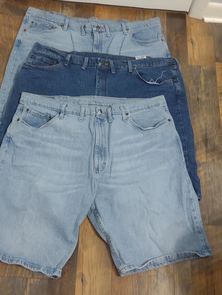 Wrangler Denim Shorts 44 Mens 3 Pair Gem