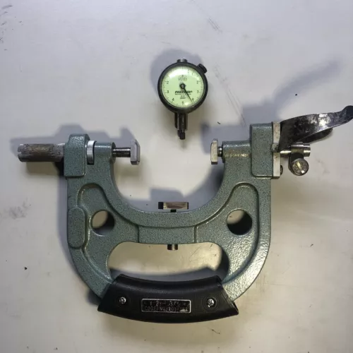 Mitutoyo No 201-153 2-3” Dial Snap Gage With Federal B2I .0001” Indictator