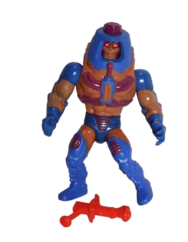 Vintage Man E Faces HE-MAN MOTU Masters of the Universe COMPLETE W Accessories
