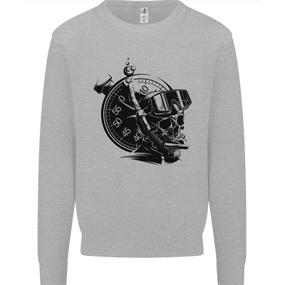 Scuba Diving Skull Diver Tauchen Tiefsee Herren Sweatshirt Pullover