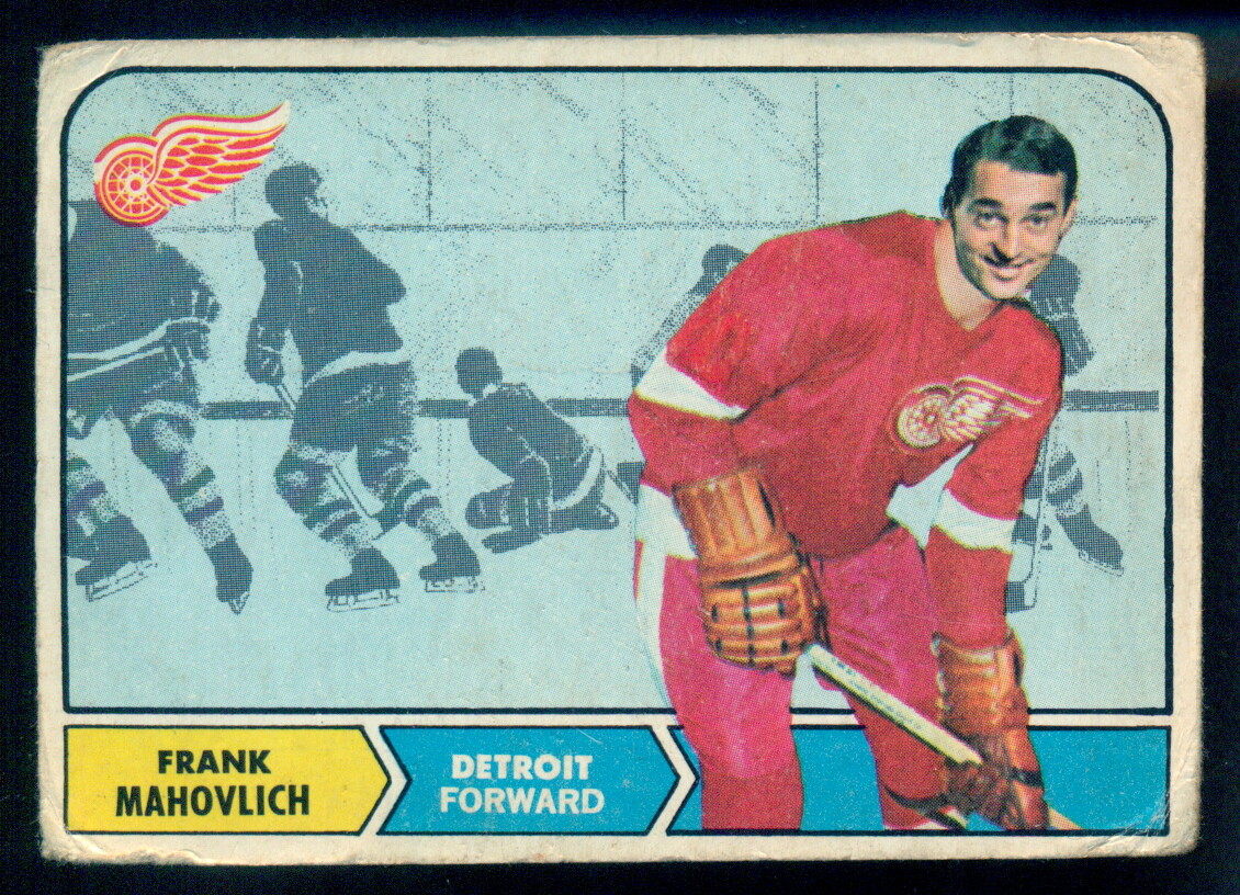 Frank Mahovlich #31 Hockey Cards 1968 O-Pee-Chee trading card — raw and PSA graded price guide