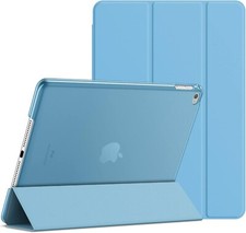 Case for iPad Air 2 2nd Generation , Smart Cover Auto Wake/Sleep Blue