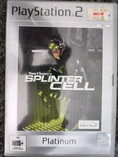 Tom Clancys Splinter Cell  PlayStation 2, PAL,Manual CIB,VGC, FREE POSTAGE !!!