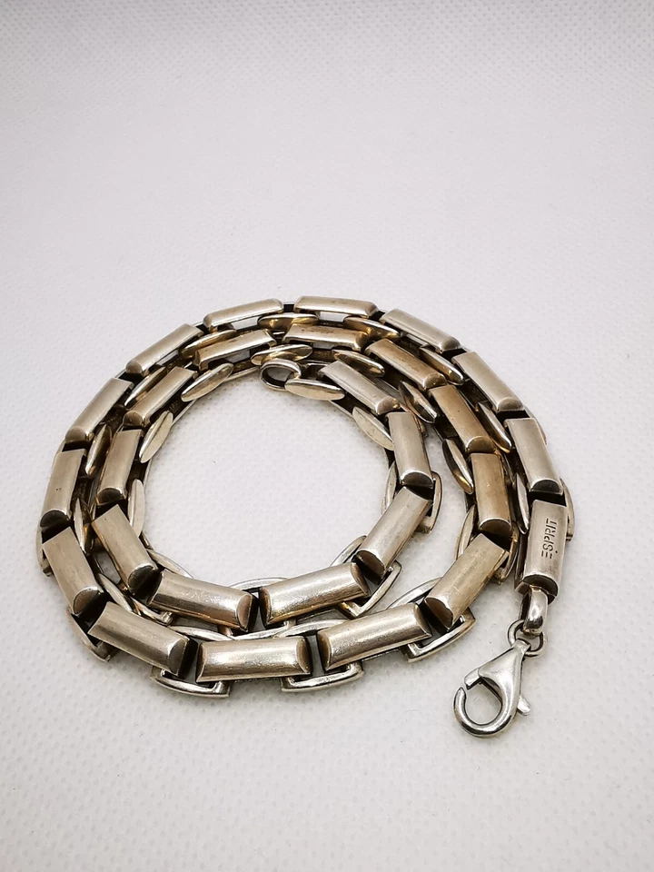 Esprit Stilvolle Halskette Collier 925 Silber 68,4 Gramm - Bild 2 von 4