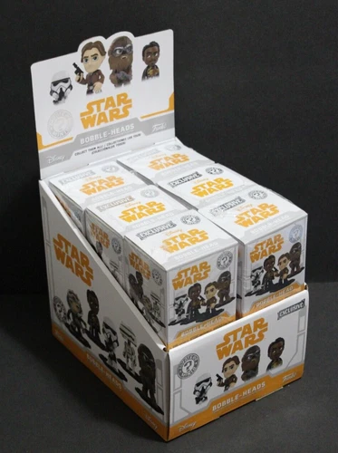 Funko SOLO: A STAR WARS STORY Mystery Mini Bobbleheads Full Set of 12 w/Display