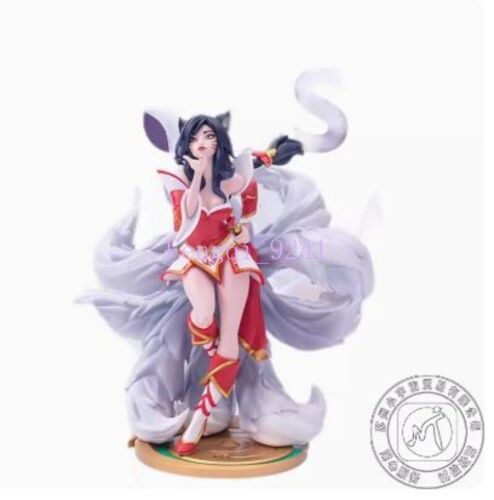 Figura de personaje de League of Legends Ahri modelo estatua de zorro de nueve colas regalo - Imagen 7 de 11