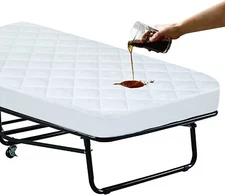 Quilted Cot Size Mattress Pad Cover Soft Narrow Twin Mattress Protector 31"x75"