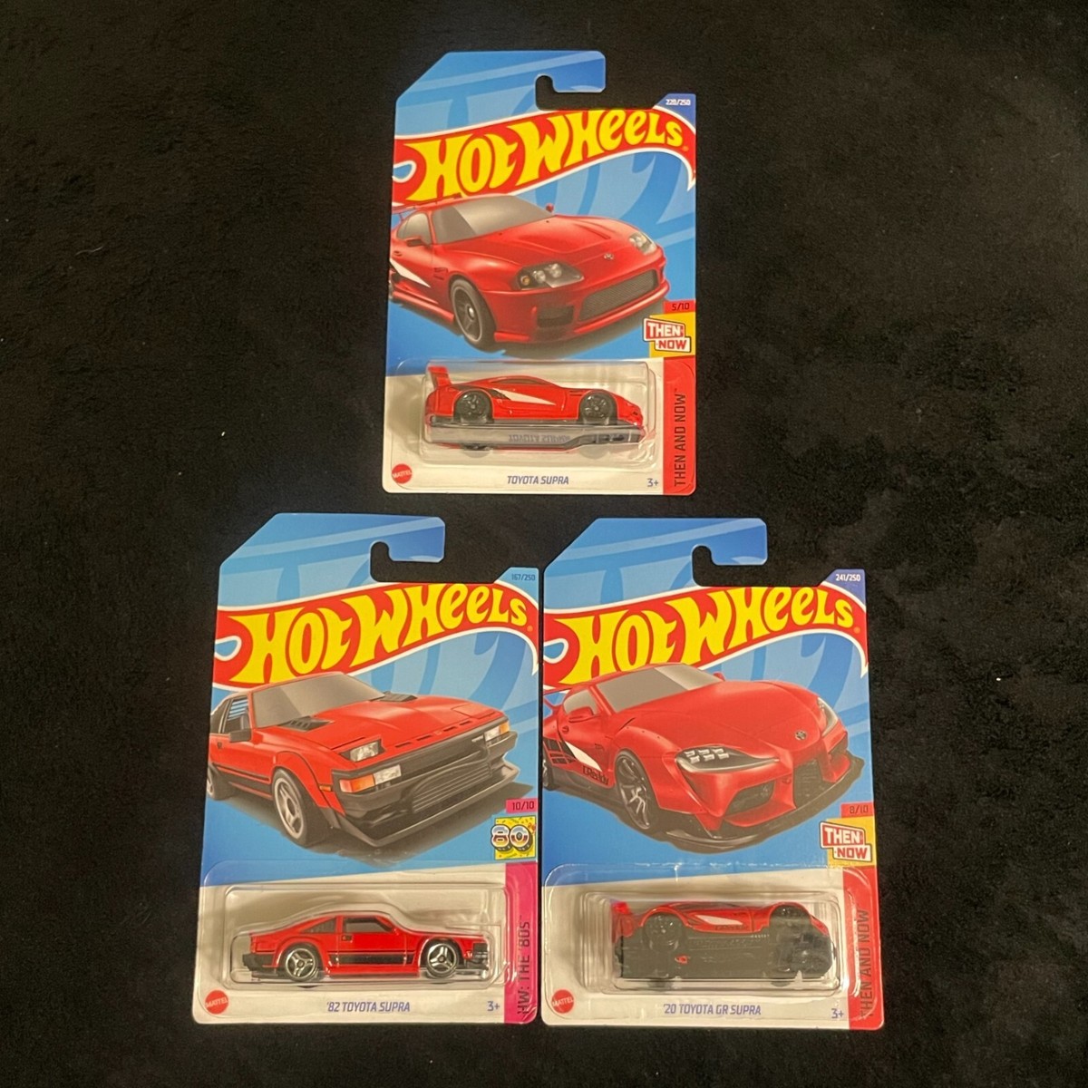 Hot Wheels Red Toyota Supra mkiv mk5 mk2 toyota 82 supra gr
