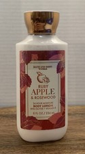 Bath and Body Works RUBY APPLE  ROSEWOOD Super Smooth Body Lotion  8 fl.oz.
