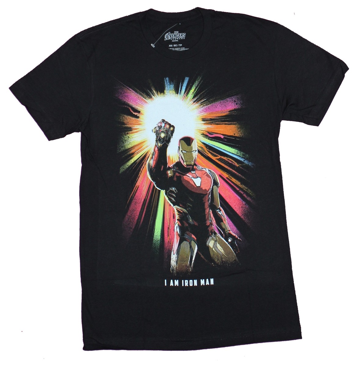 Avengers Endgame Iron Man Gauntlet Shirt Marvel Women's Avengers