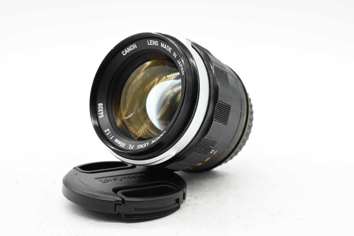 Canon FL 55mm f1.2 BL Lens Converted to Canon EF Mount #329 | eBay