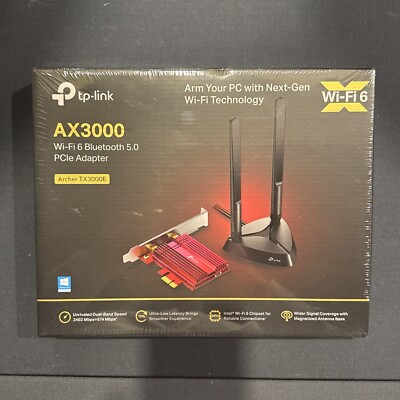TP-LINK Archer TX3000E 2402Mbps Wi-Fi Bluetooth 5.0 PCIe Adapter