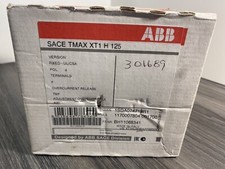 New ABB XT1HU4080AFF000XXX SACE TMAX XT1 H125 Circuit Breaker 80A 600VAC - USA