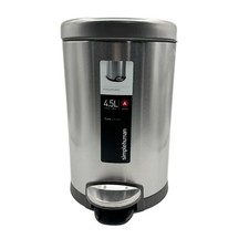 simplehuman 4.5L Round Step-on Trash Can CW18...
