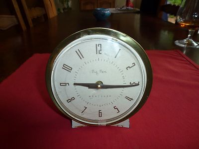 KLM - Réveil de voyage KLM 1950-1960 | Horloge à remontage
