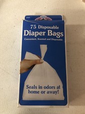 Baby King Disposable Baby Diaper Bags approx 50 Count -Free Shipping