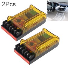 2 Way 120W Car Audio Speakers Two Crossover Divider Crossover Filter Fit Car US