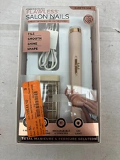 Finishing Touch Flawless Salon Nails Manicure Pedicure w/ 6 heads AM21