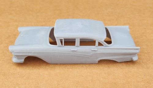 ABS-LIKE RESIN 3D PRINTED 1/48 1957 FORD CUSTOM 300 FORDOR SEDAN BODY - Picture 5 of 9