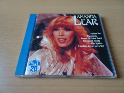 CD Amanda Lear - Super 20 - 1989 incl. Follow me + Queen of China-Town
